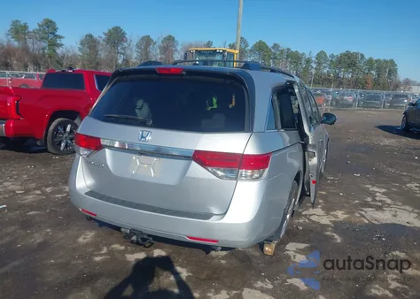 2014 Honda Odyssey Ex-L from USA, damaged, VIN 5FNRL5H6XEB020687